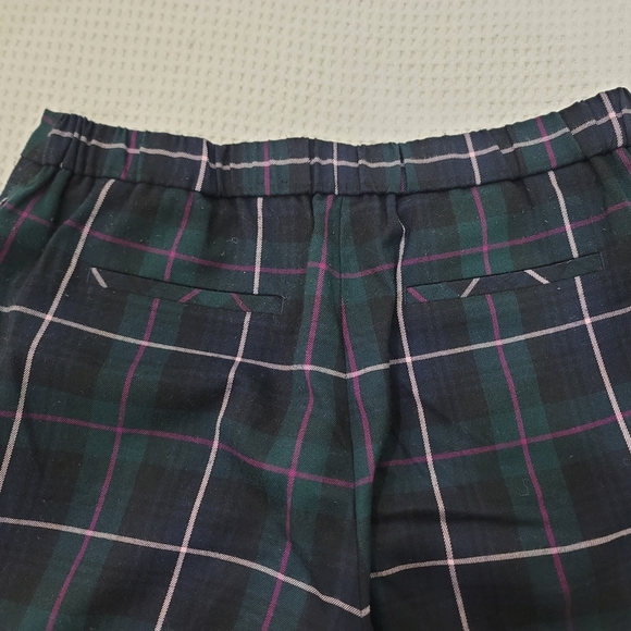 Plaid ankle pants - Picture 3 of 3